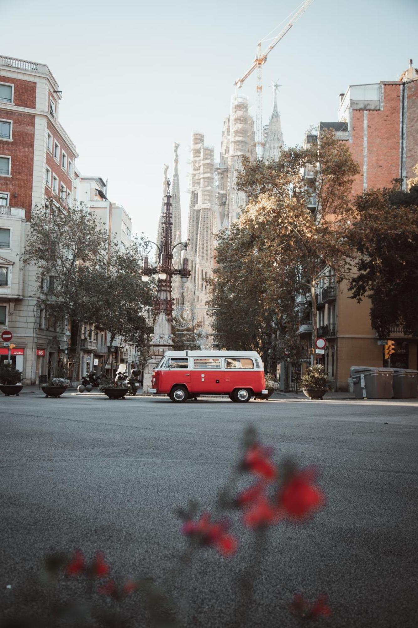 Retro Vw Kombi T2 Campervan L’Hospitalet de Llobregat Zewnętrze zdjęcie
